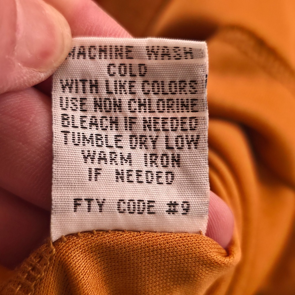 Rebellion‎ Again Mini Dress Womens 1X Brown Rust Cottagecore Tiered Prairie Plus - Picture 9 of 14